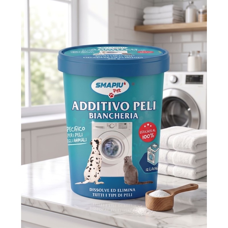 Additivo Elimina Peli Animali in Lavatrice | Biancheria